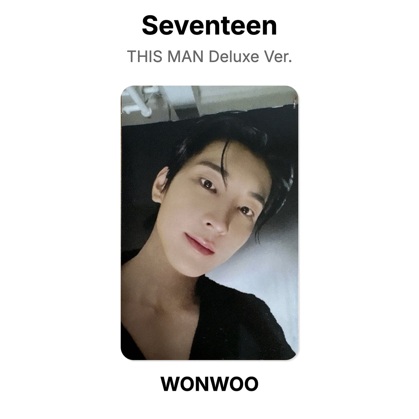 Seventeen THIS MAN Deluxe Ver. photocard ufficiale