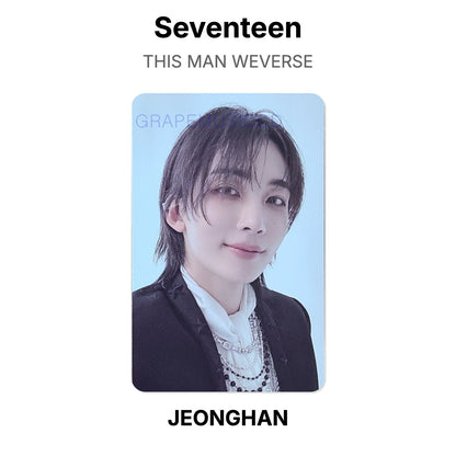 Seventeen THIS MAN WEVERSE โฟโต้การ์ดของแท้