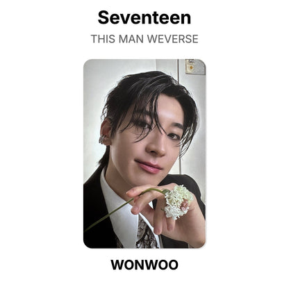 Seventeen THIS MAN WEVERSE โฟโต้การ์ดของแท้