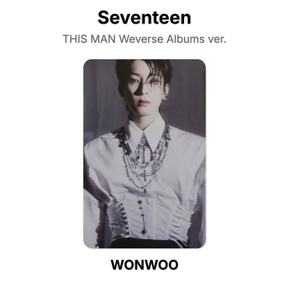 Seventeen THIS MAN Weverse Albums ver. Offizielle Photocard