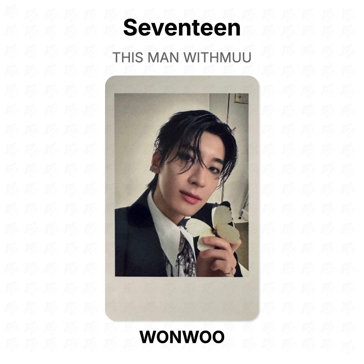 Seventeen THIS MAN WITHMUU Official Photocard