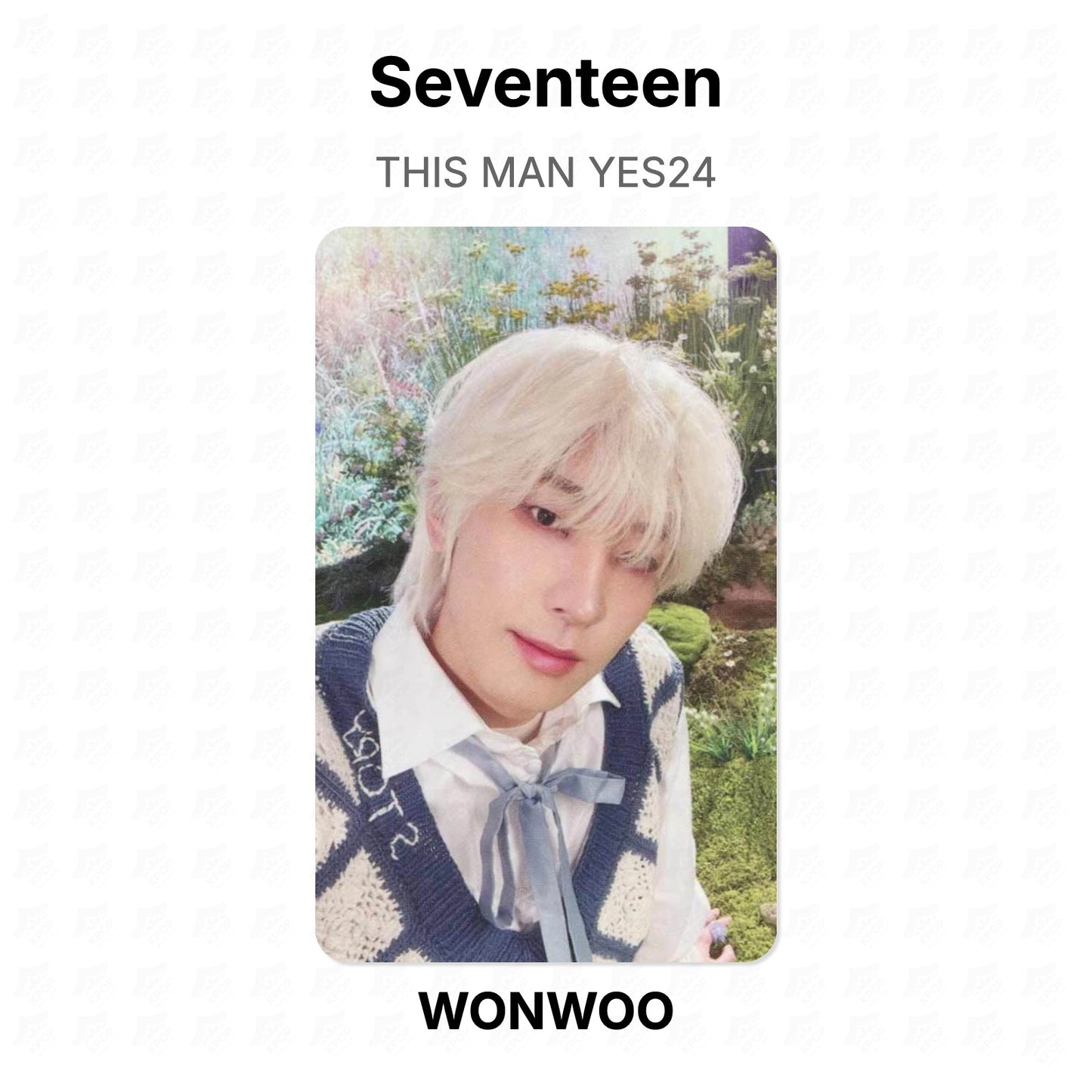 Seventeen THIS MAN YES24 Official Photocard