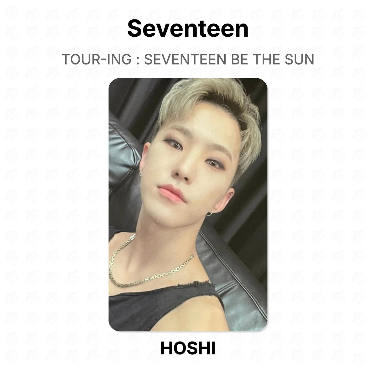 Seventeen TOUR-ING : SEVENTEEN BE THE SUN Official Photocard