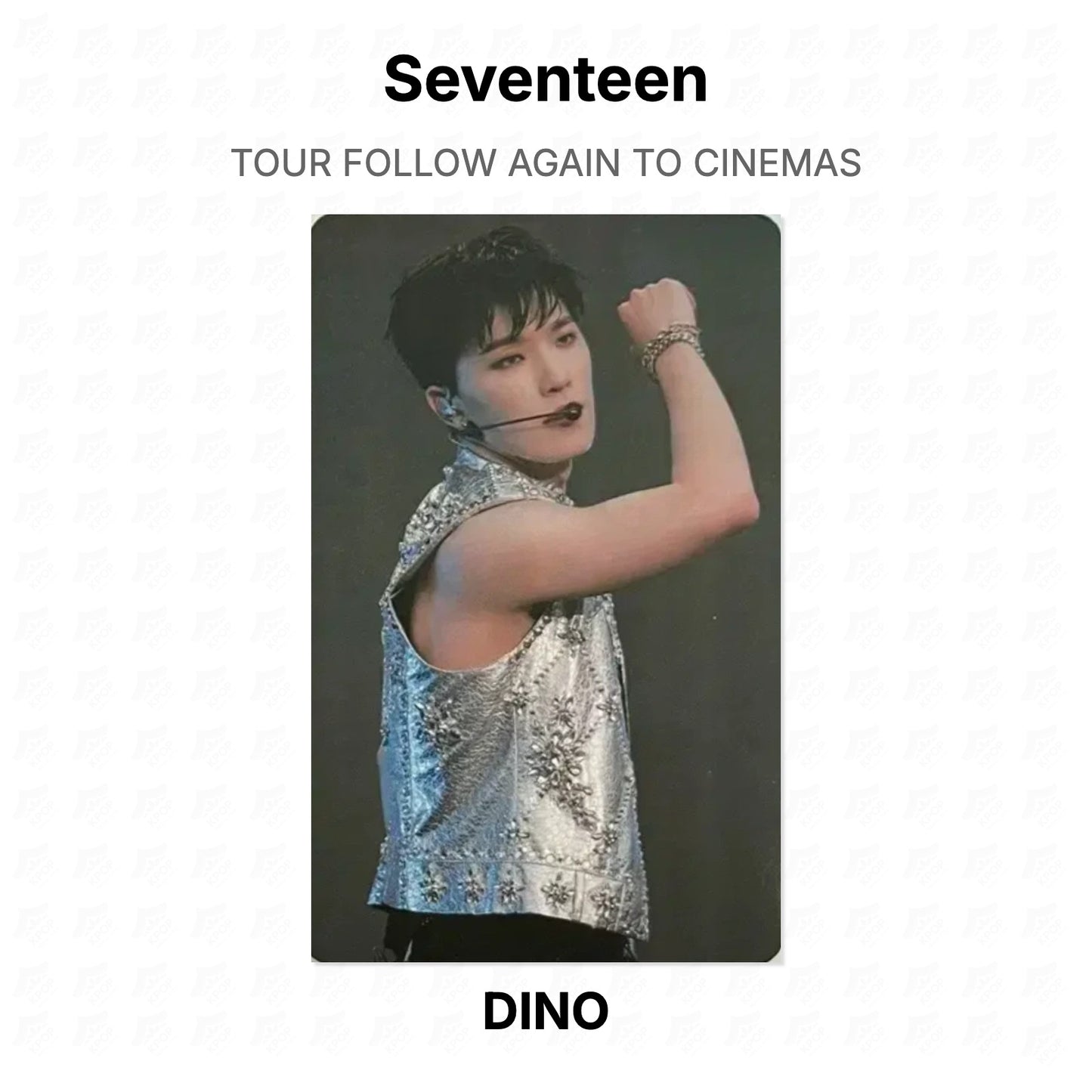 Seventeen TOUR FOLLOW AGAIN TO CINEMAS Official Photocard