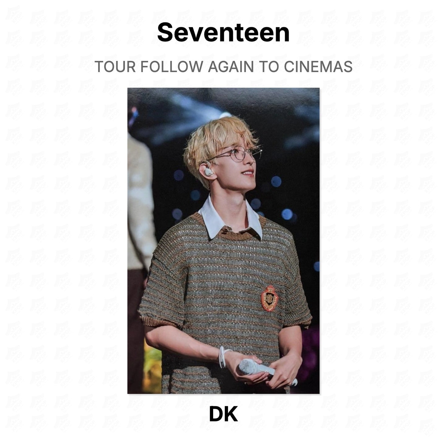Seventeen TOUR FOLLOW AGAIN TO CINEMAS Official Photocard