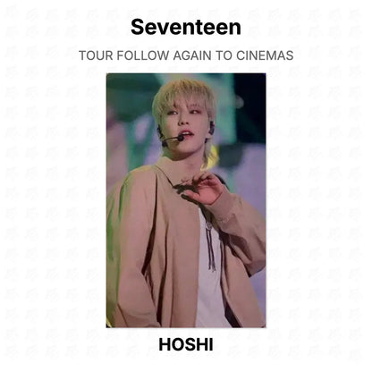 Seventeen TOUR FOLLOW AGAIN TO CINEMAS Official Photocard