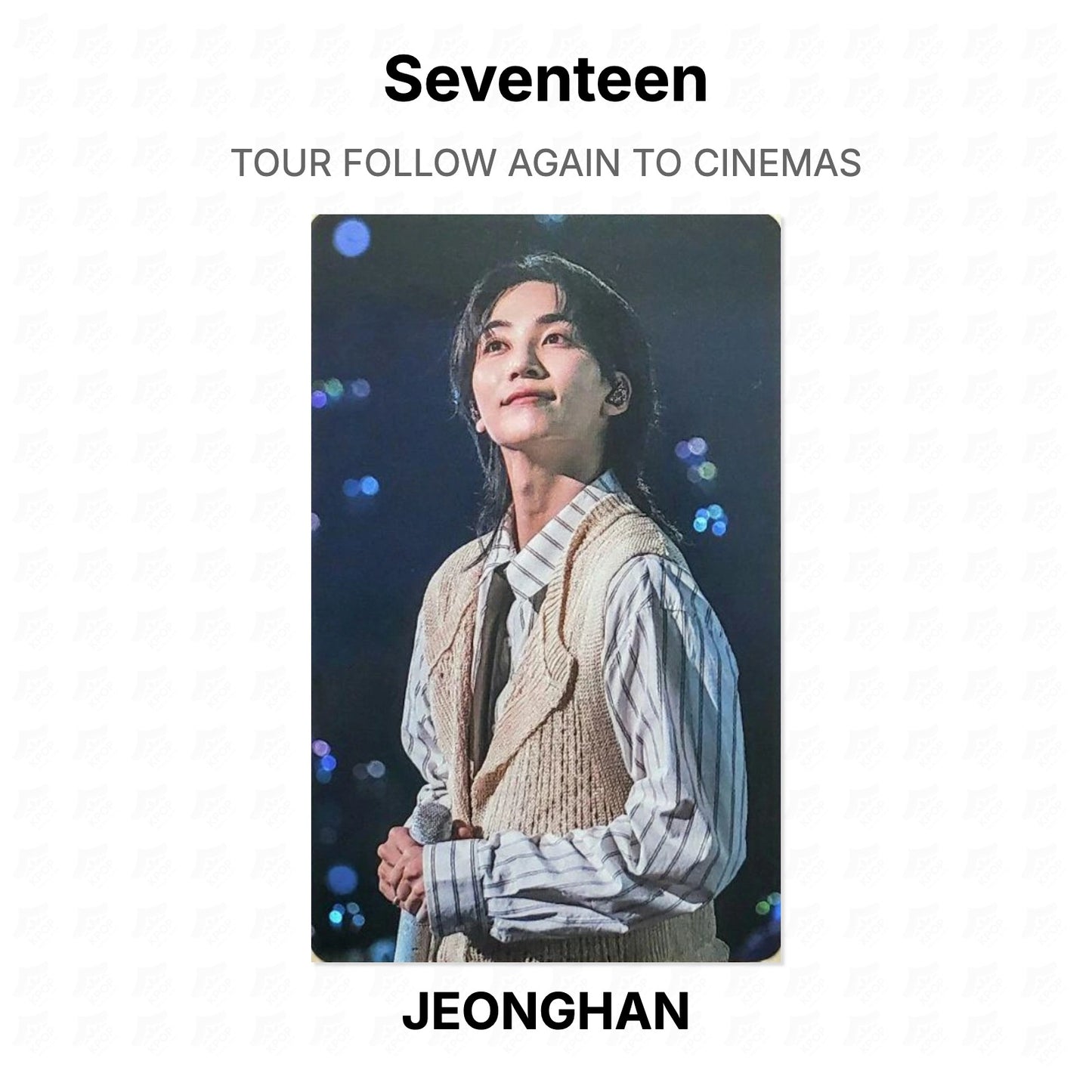 Seventeen TOUR FOLLOW AGAIN TO CINEMAS Official Photocard
