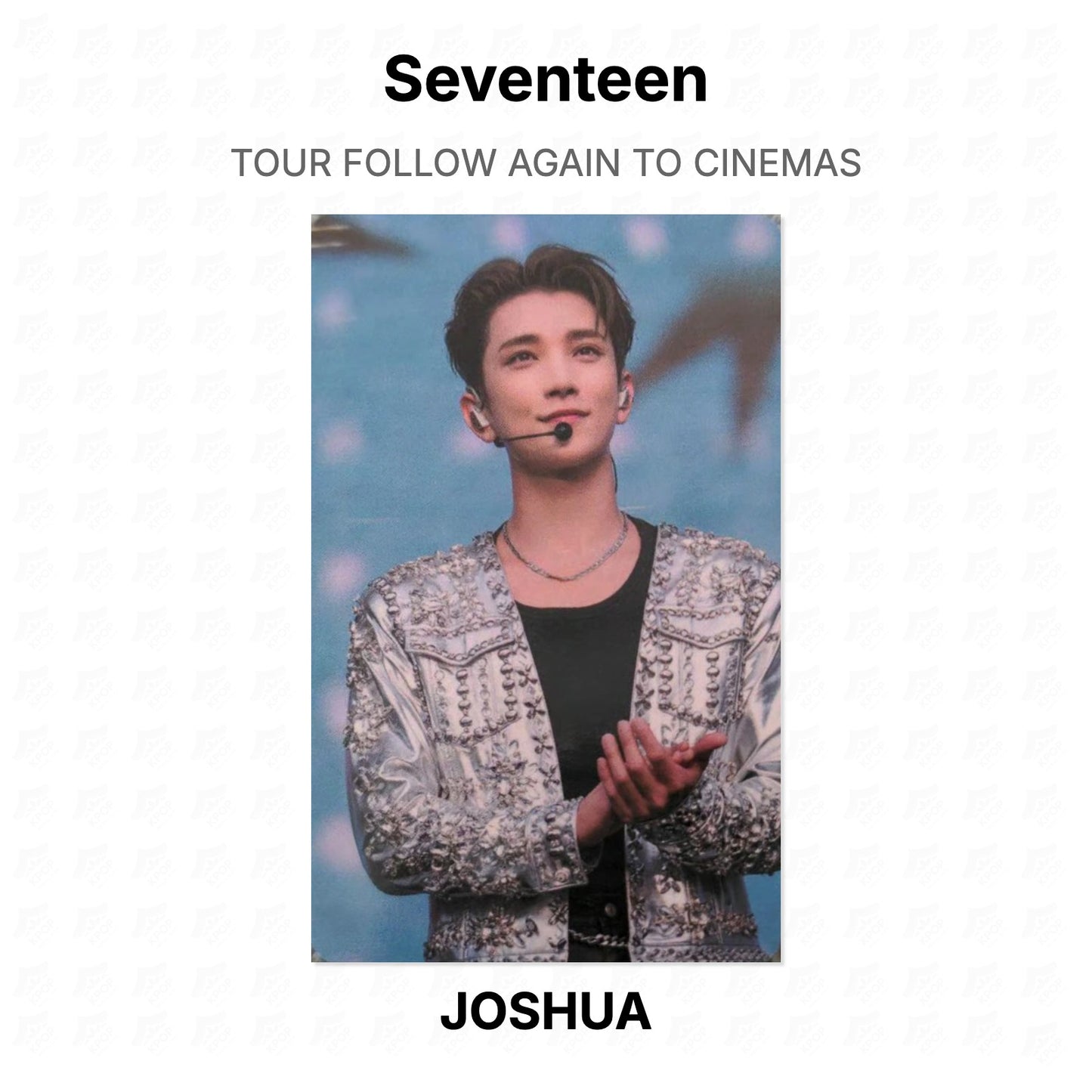 Seventeen TOUR FOLLOW AGAIN TO CINEMAS Official Photocard