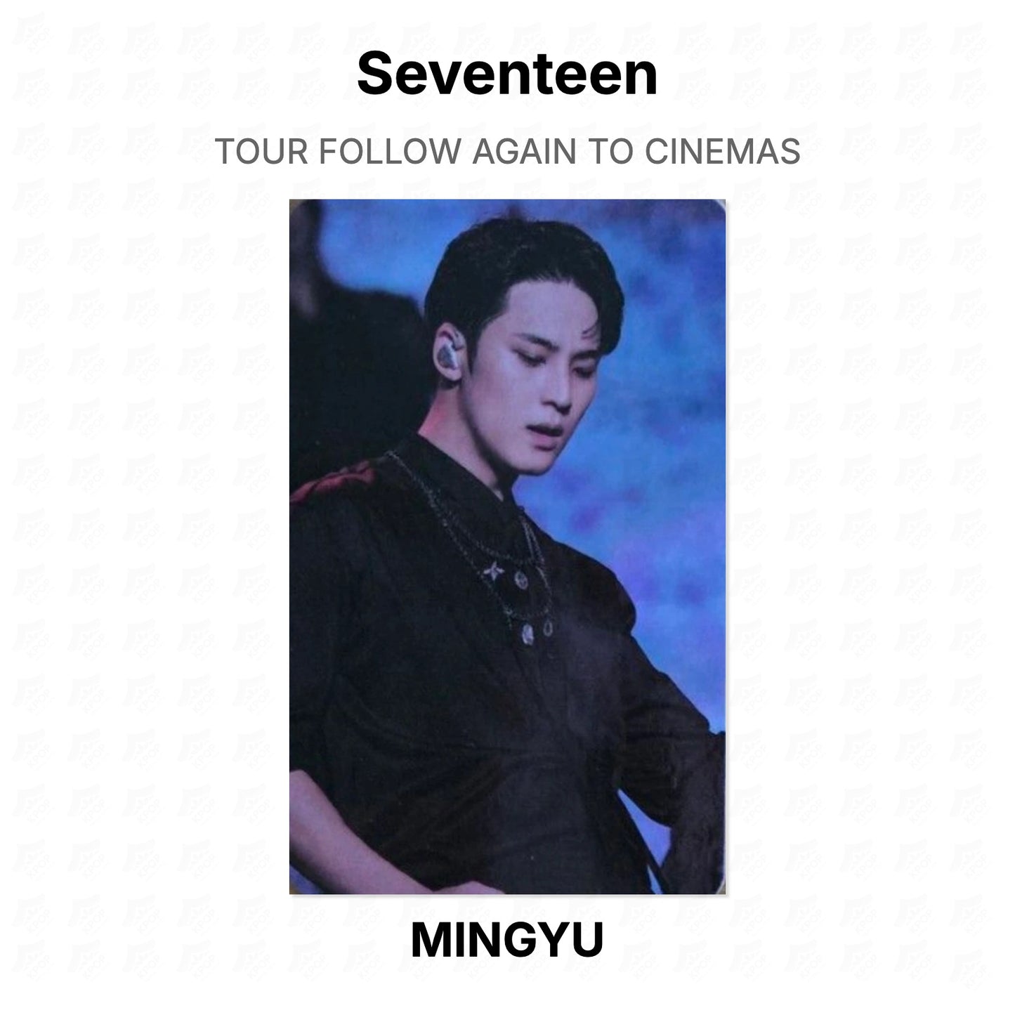 Seventeen TOUR FOLLOW AGAIN TO CINEMAS Official Photocard