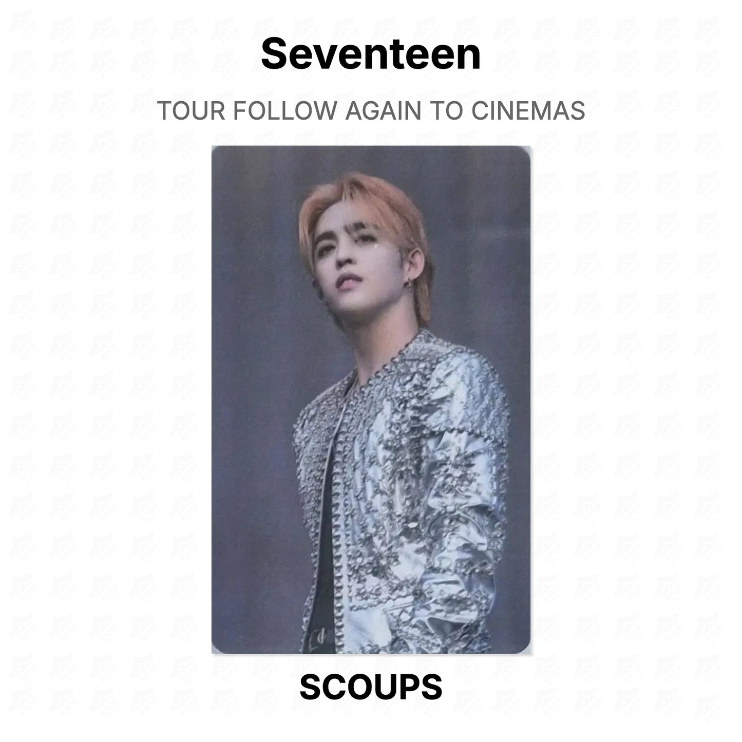 Seventeen TOUR FOLLOW AGAIN TO CINEMAS Official Photocard