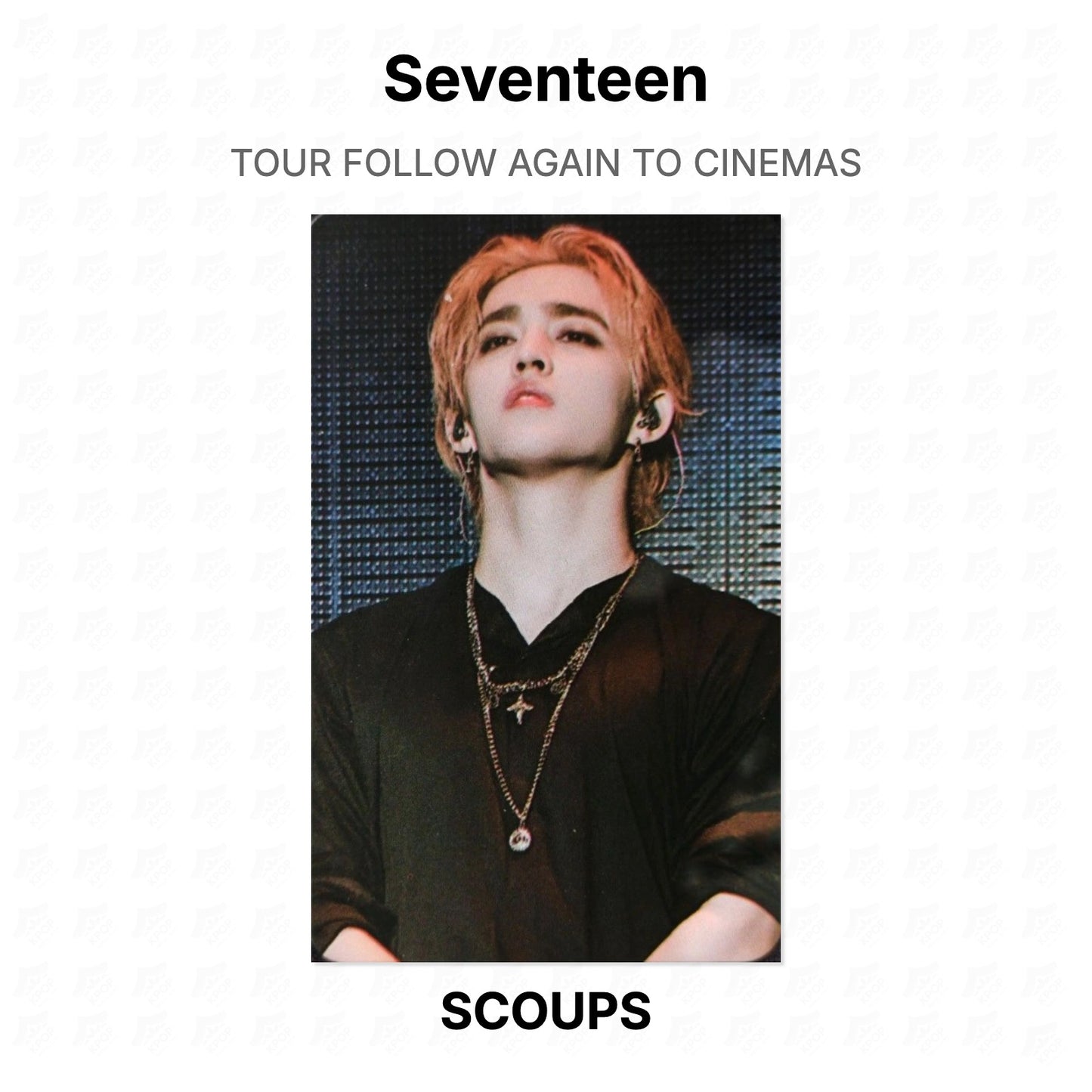 Seventeen TOUR FOLLOW AGAIN TO CINEMAS Official Photocard