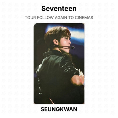 Seventeen TOUR FOLLOW AGAIN TO CINEMAS Official Photocard
