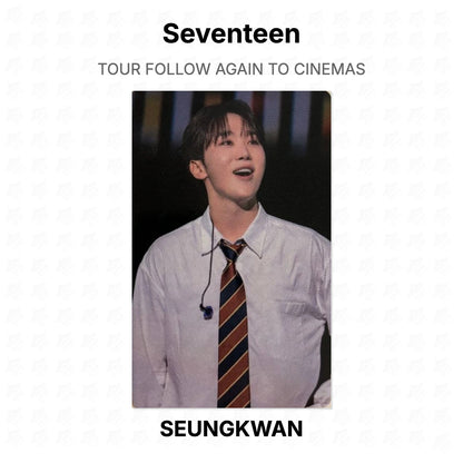 Seventeen TOUR FOLLOW AGAIN TO CINEMAS Official Photocard