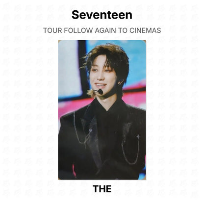 Seventeen TOUR FOLLOW AGAIN TO CINEMAS Official Photocard