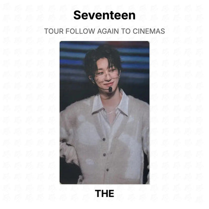 Seventeen TOUR FOLLOW AGAIN TO CINEMAS Official Photocard
