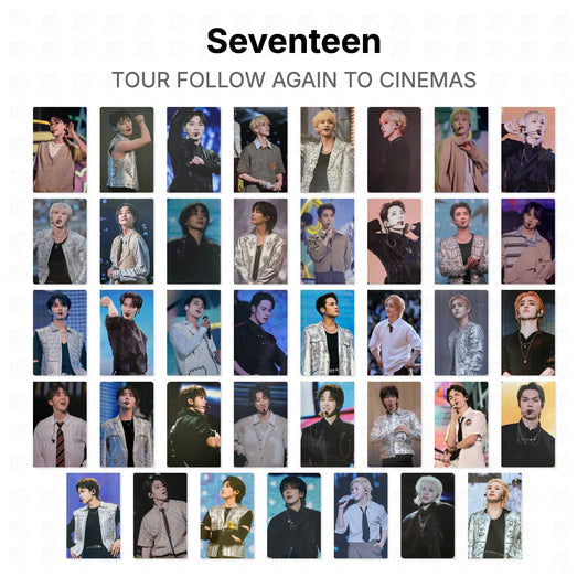 Seventeen TOUR FOLLOW AGAIN TO CINEMAS Official Photocard
