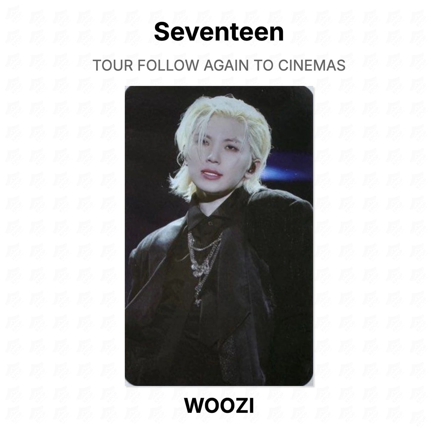 Seventeen TOUR FOLLOW AGAIN TO CINEMAS Official Photocard