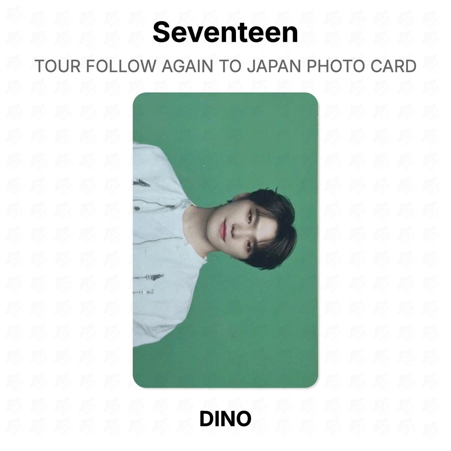 Seventeen TOUR FOLLOW AGAIN TO JAPAN PHOTO CARD Official Photocard