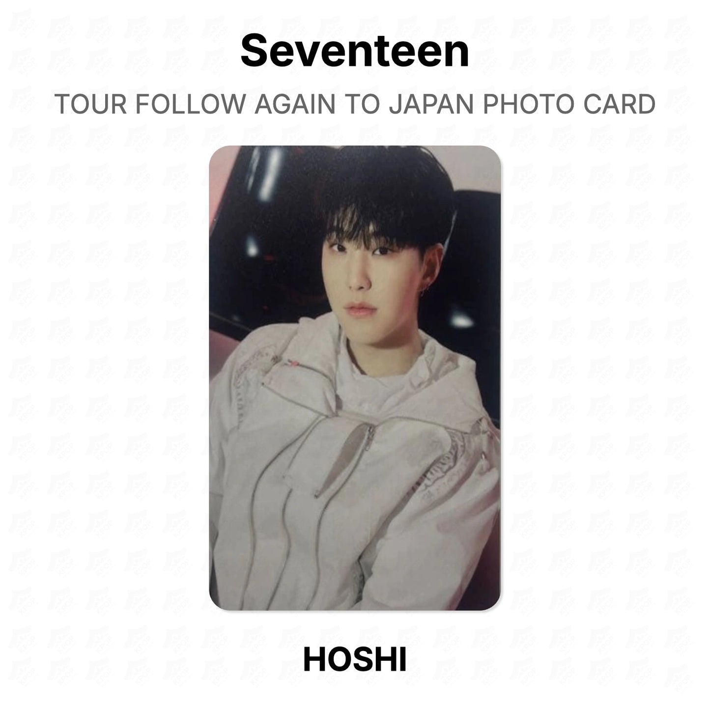 Seventeen TOUR FOLLOW AGAIN TO JAPAN PHOTO CARD Official Photocard