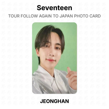 Seventeen TOUR FOLLOW AGAIN TO JAPAN PHOTO CARD Official Photocard