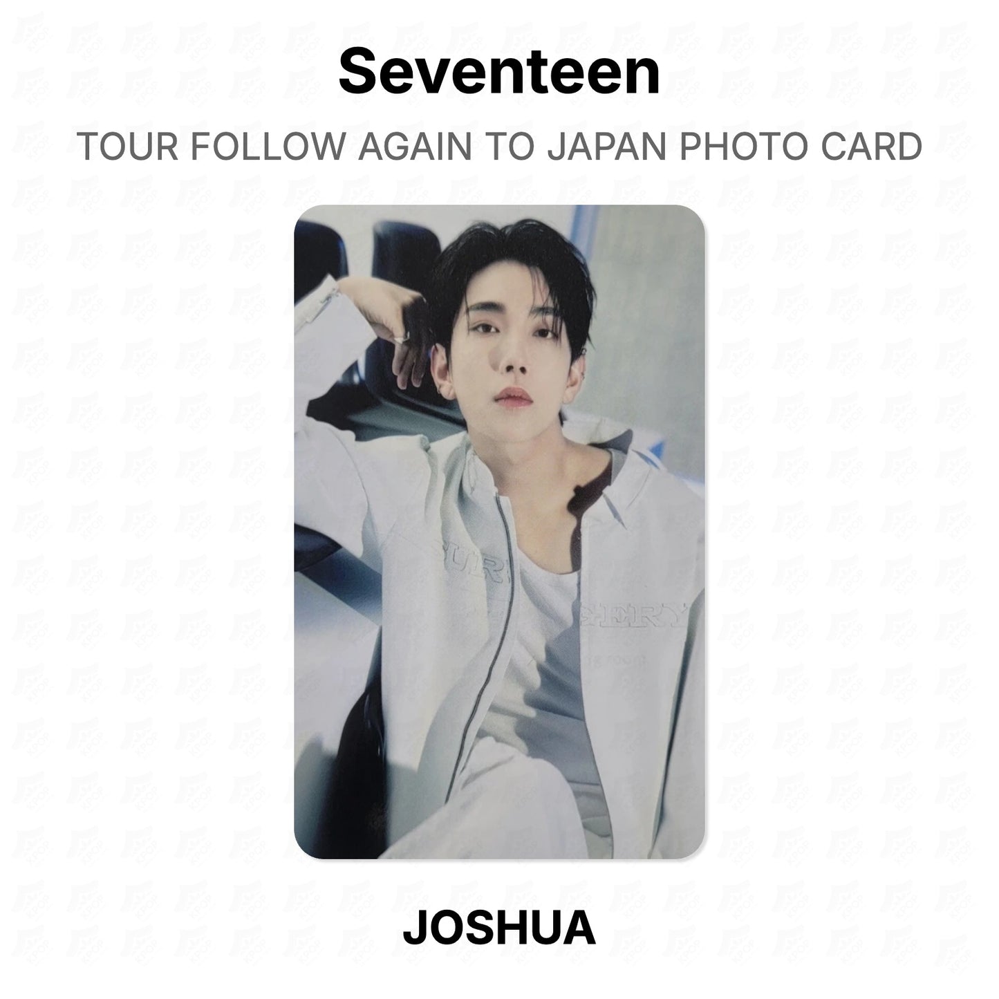 Seventeen TOUR FOLLOW AGAIN TO JAPAN PHOTO CARD Official Photocard