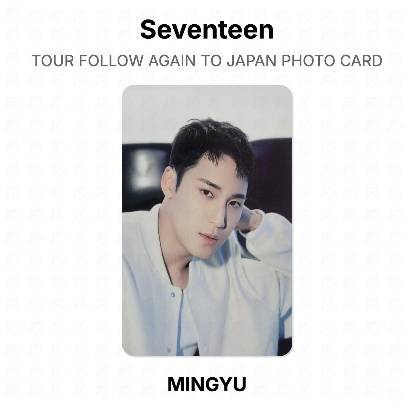 Seventeen TOUR FOLLOW AGAIN TO JAPAN PHOTO CARD Official Photocard