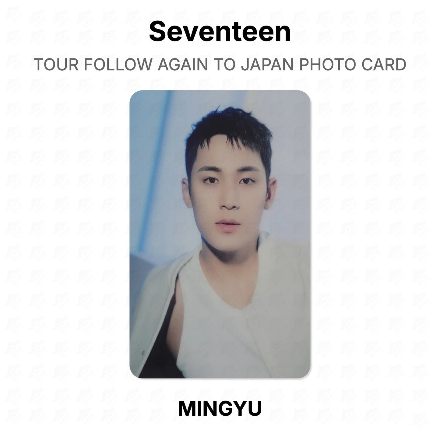 Seventeen TOUR FOLLOW AGAIN TO JAPAN PHOTO CARD Official Photocard