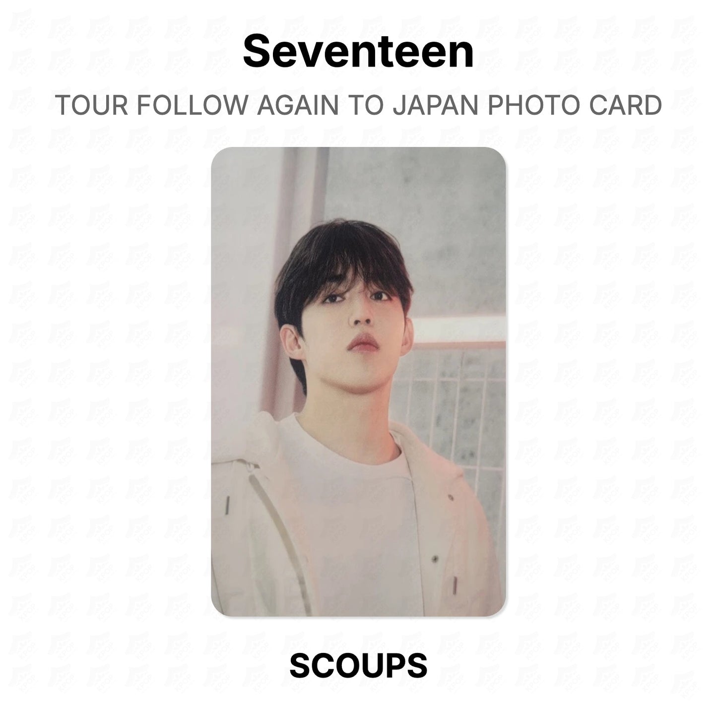 Seventeen TOUR FOLLOW AGAIN TO JAPAN PHOTO CARD Official Photocard