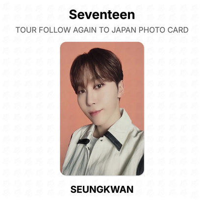 Seventeen TOUR FOLLOW AGAIN TO JAPAN PHOTO CARD Official Photocard