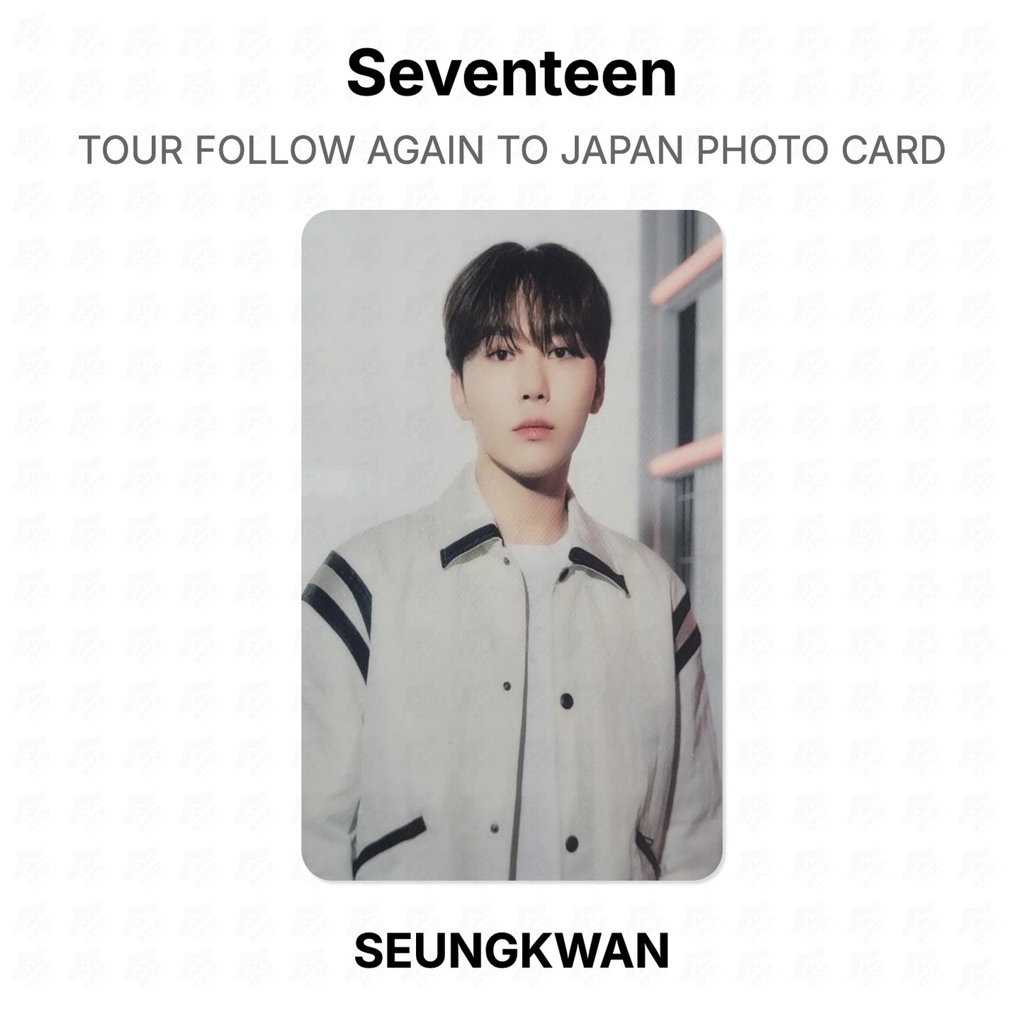 Seventeen TOUR FOLLOW AGAIN TO JAPAN PHOTO CARD Official Photocard