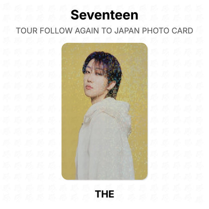 Seventeen TOUR FOLLOW AGAIN TO JAPAN PHOTO CARD Official Photocard
