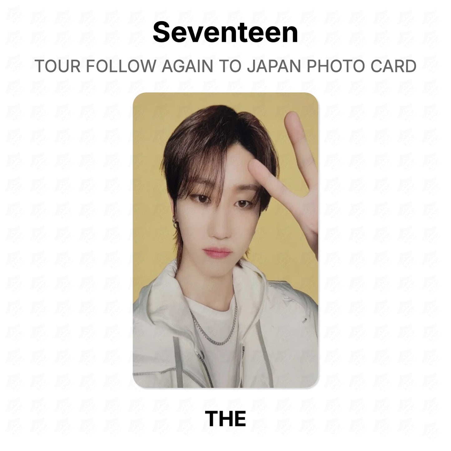 Seventeen TOUR FOLLOW AGAIN TO JAPAN PHOTO CARD Official Photocard