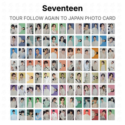 Seventeen TOUR FOLLOW AGAIN TO JAPAN PHOTO CARD Official Photocard