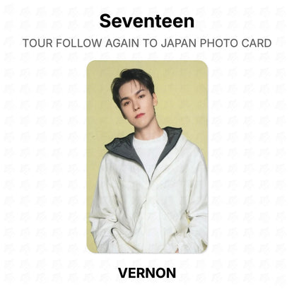 Seventeen TOUR FOLLOW AGAIN TO JAPAN PHOTO CARD Official Photocard