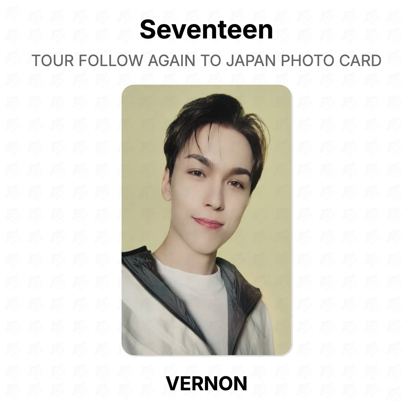 Seventeen TOUR FOLLOW AGAIN TO JAPAN PHOTO CARD Official Photocard