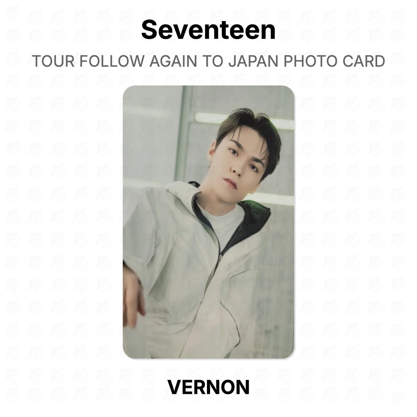 Seventeen TOUR FOLLOW AGAIN TO JAPAN PHOTO CARD Official Photocard