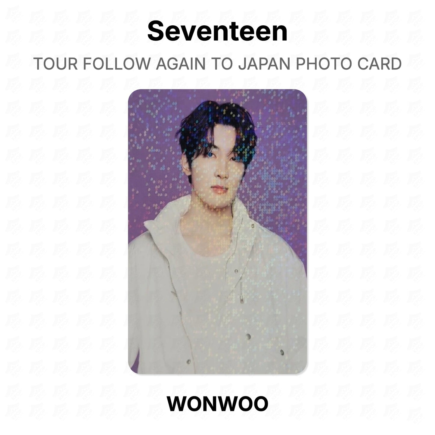Seventeen TOUR FOLLOW AGAIN TO JAPAN PHOTO CARD Official Photocard