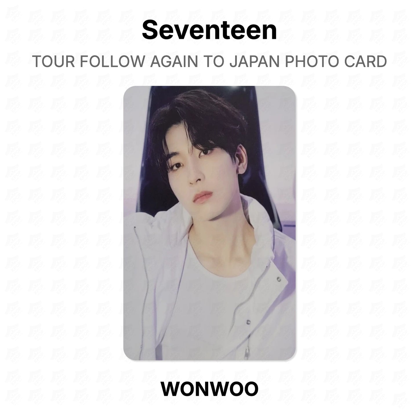 Seventeen TOUR FOLLOW AGAIN TO JAPAN PHOTO CARD Official Photocard