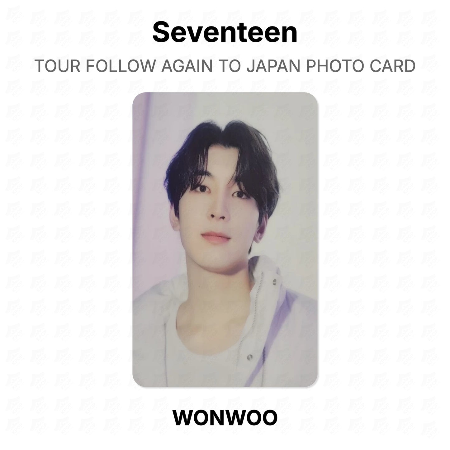 Seventeen TOUR FOLLOW AGAIN TO JAPAN PHOTO CARD Official Photocard