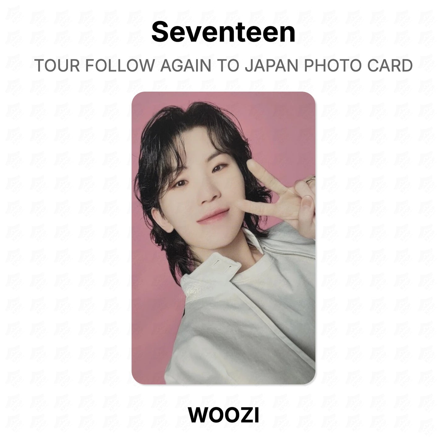 Seventeen TOUR FOLLOW AGAIN TO JAPAN PHOTO CARD Official Photocard