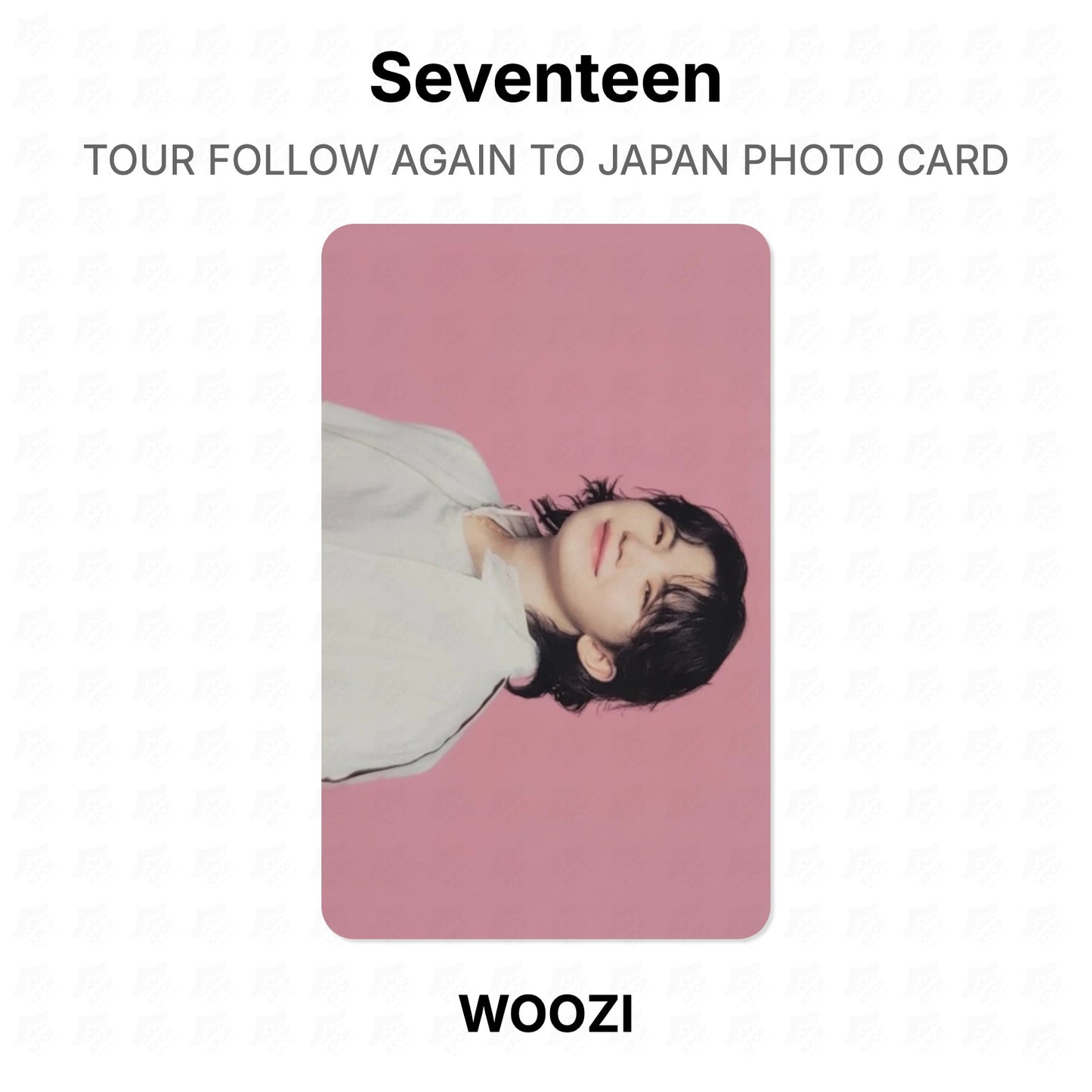 Seventeen TOUR FOLLOW AGAIN TO JAPAN PHOTO CARD Official Photocard