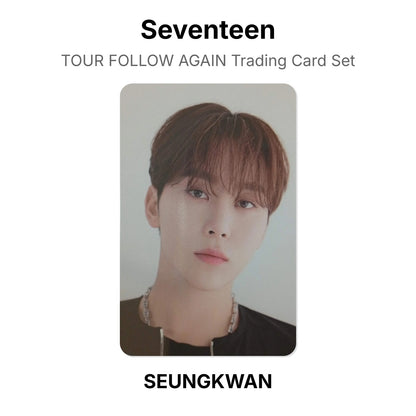 Seventeen TOUR FOLLOW AGAIN Trading Card Set Offizielle Photocard