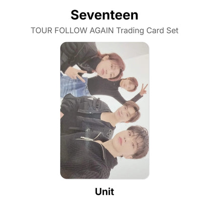 Seventeen TOUR FOLLOW AGAIN Trading Card Set Offizielle Photocard