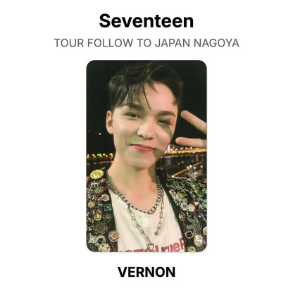 Seventeen TOUR FOLLOW TO JAPAN NAGOYA Official Photocard
