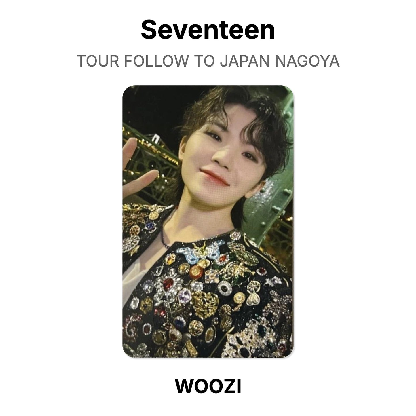 Seventeen TOUR FOLLOW TO JAPAN NAGOYA Official Photocard