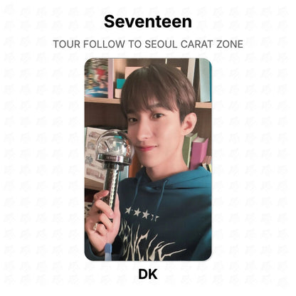 Seventeen TOUR FOLLOW TO SEOUL CARAT ZONE Official Photocard