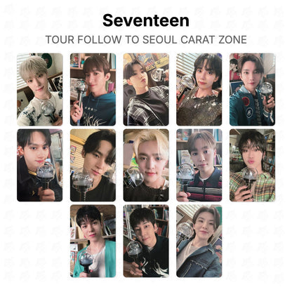 Seventeen TOUR FOLLOW TO SEOUL CARAT ZONE Official Photocard