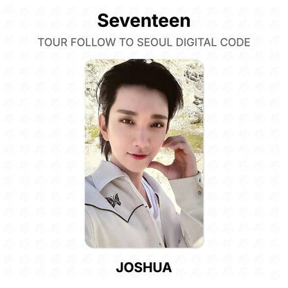 Seventeen TOUR FOLLOW TO SEOUL DIGITAL CODE Official Photocard