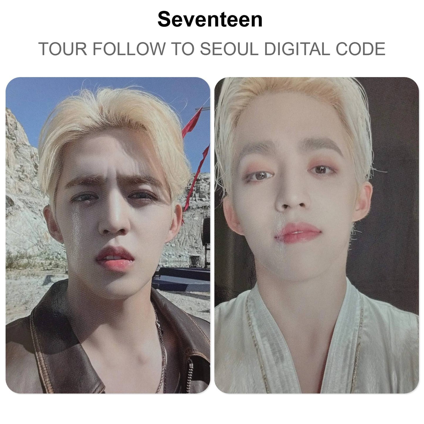 Seventeen TOUR FOLLOW TO SEOUL Official Photocard