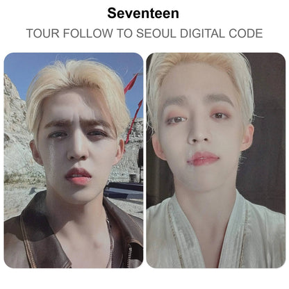 Seventeen TOUR FOLLOW TO SEOUL photocard officielle